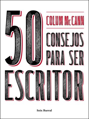 cover image of 50 consejos para ser escritor
